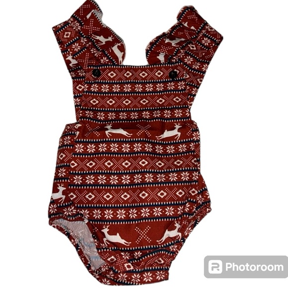Canis baby holiday romper size 80 - Picture 1 of 6
